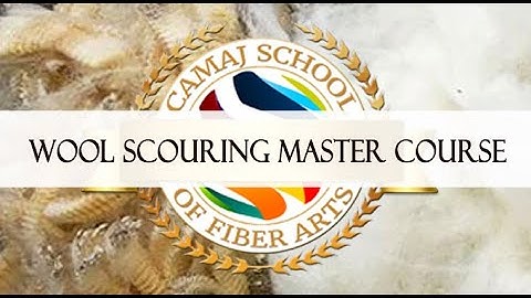 You can scour wool, mohair and alpaca like a boss with my NEW online course with Mary Egbert