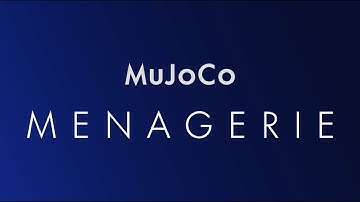 MuJoCo Menagerie