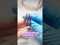 Spooky season nails! 3d spider nails #begginernailtech #nailart #naildecoration