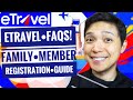 June 2024 latest step by step guide paano mag add ng family member sa etravel govph registration