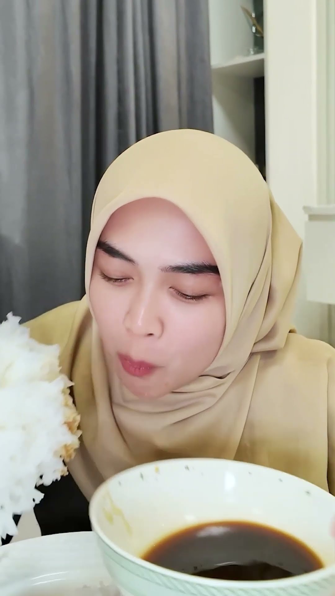 Gagal Mukbang Jamur Salju sedih banget.. #riaricis