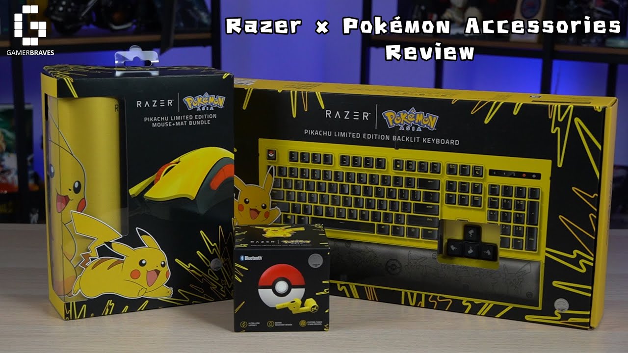A Look At The Razer Pikachu Edition Gear Youtube