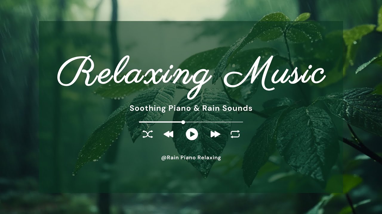 Fall Into Sleep with Relaxing Piano Music & Rain Sounds - Deep Sleep ...