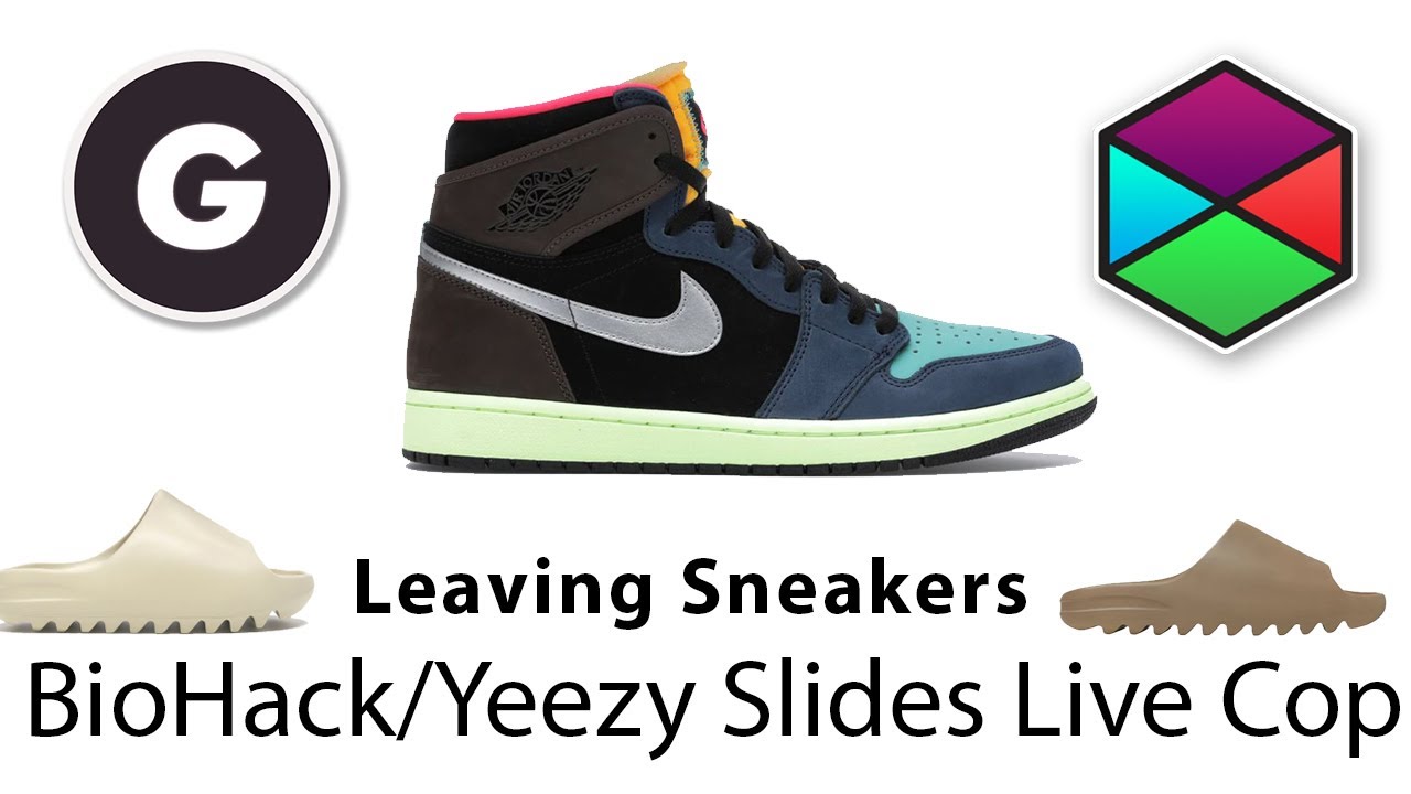 Bio Hack and Yeezy Slides Live Cop - Phantom Bot - Sole Aio - Leaving Sneakers Ep 8