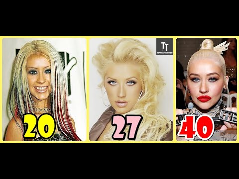 Christina Aguilera Transformation 1 To 38 - Xtina Evolution