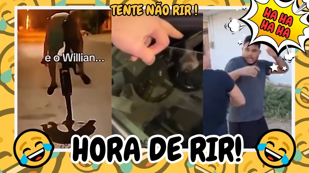 😂 HORA DE RIR 😂 VÍDEOS E MEMES ENGRAÇADOS [TENTE NÃO RIR] #humor # ...