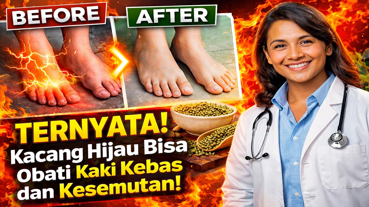 TERNYATA! Kacang Hijau Bisa Obati Kaki Kebas dan Kesemutan!