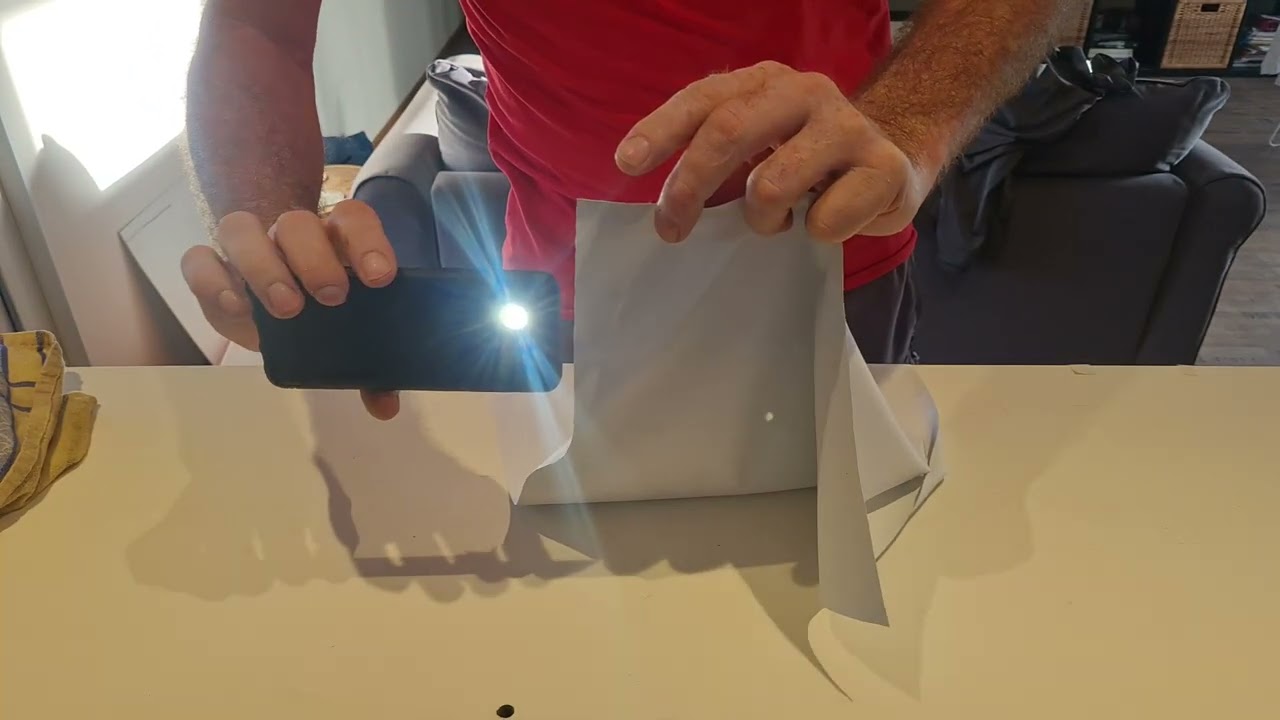 Replace fabric of the "ocean air" blinds