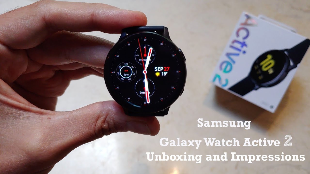 samsung galaxy watch active review youtube