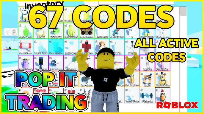 Pop It Trading codes (November 2023) - free items!