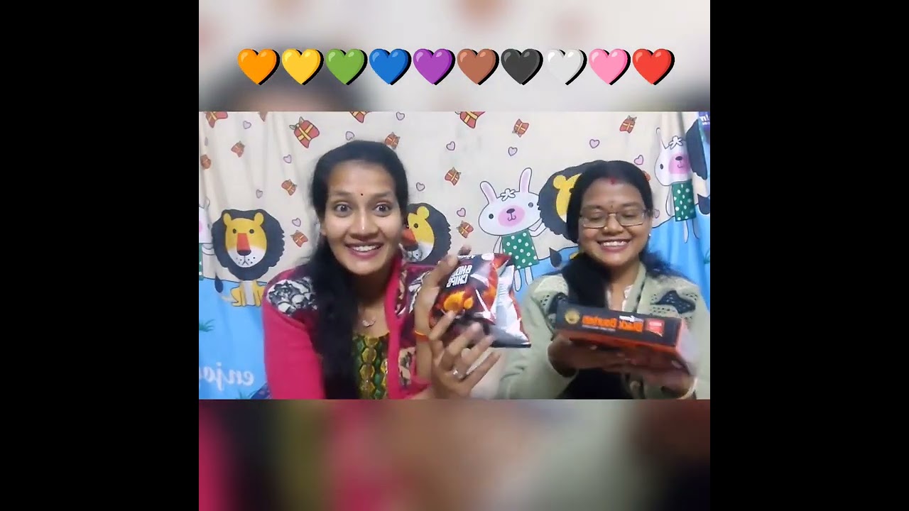 Emoji heart, colour gifting challenge 