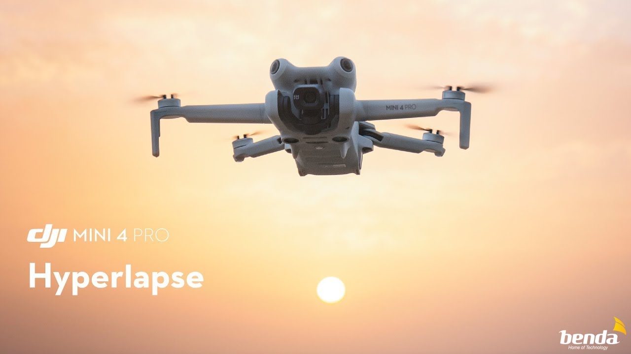 מדריך צילום Hyperlapse ברחפן DJI MINI 4 PRO