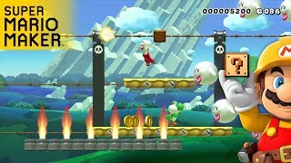 Super Mario Maker - My Super Mario Maker Level: Vizzed Firefight: Flight Fight - User video