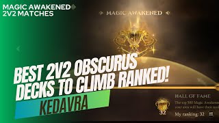 Best Obscurus Decks for 2v2! Harry Potter : Magic Awakened
