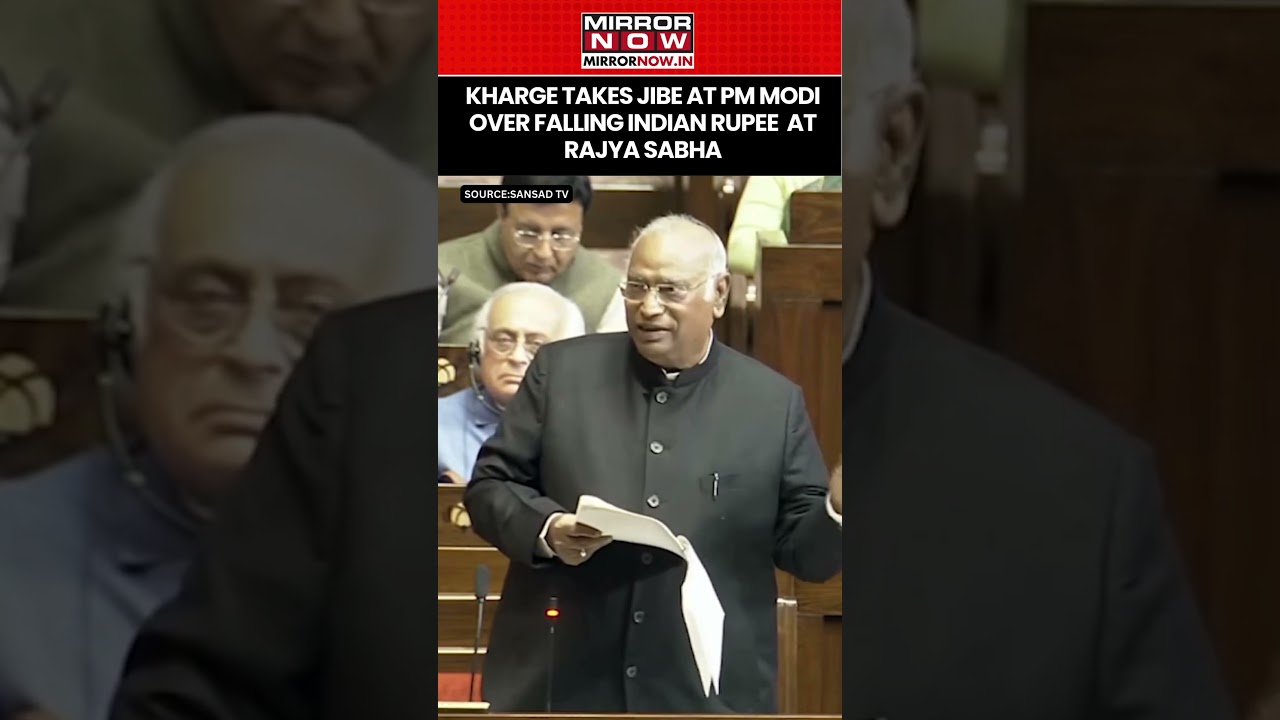 Малликарджун Харге раскритиковал премьер-министра Моди по поводу падения индийской рупии после об...