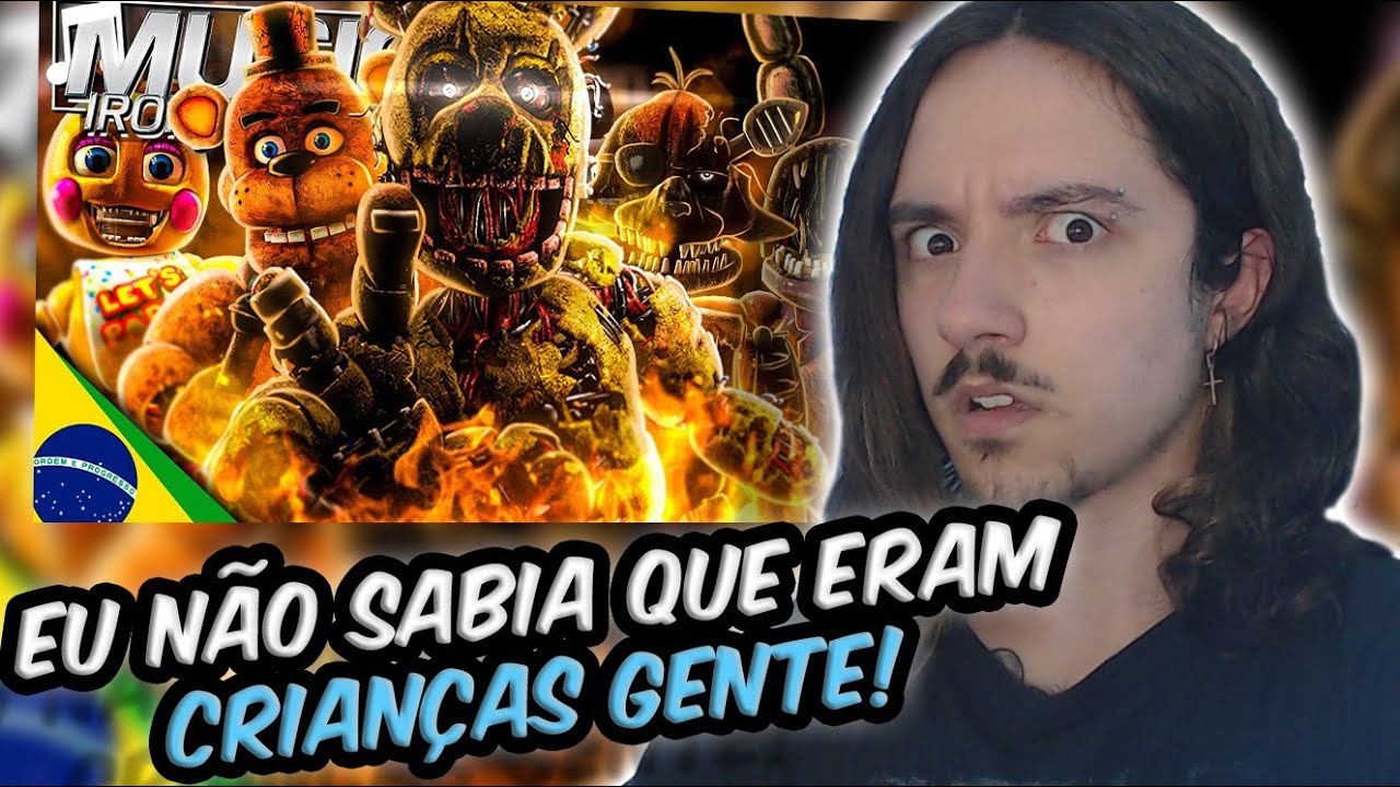 (CRIANÇAS?) REAGINDO ao Rap do Five Nights at Freddy's (Parte 1) - QUEIME COM SEUS ERROS | REACT