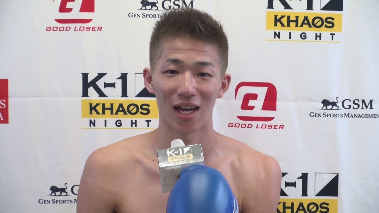 稲垣柊 K-1 KHAOS NIGHT.9 試合後インタビュー krushi indian bistro