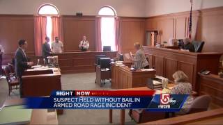 Road rage suspect held without bail