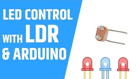 LED Control with LDR (Photoresistor) and Arduino | Darkness Sensor | Automatic light On/Off Arduino
