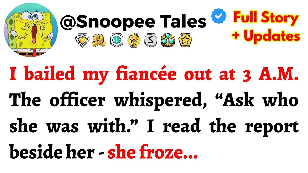 I bailed my fiancée out at 3 A.M. The officer whispered, “Ask who she was with... - Reddit Stories