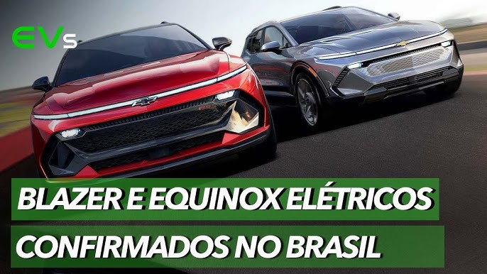 Chevrolet revela Blazer elétrica de 564 cv, que virá para o Brasil