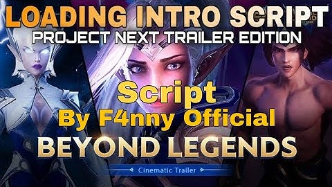 Cinematic Loading intro Script | No  Password | Mobile Legends Bang Bang