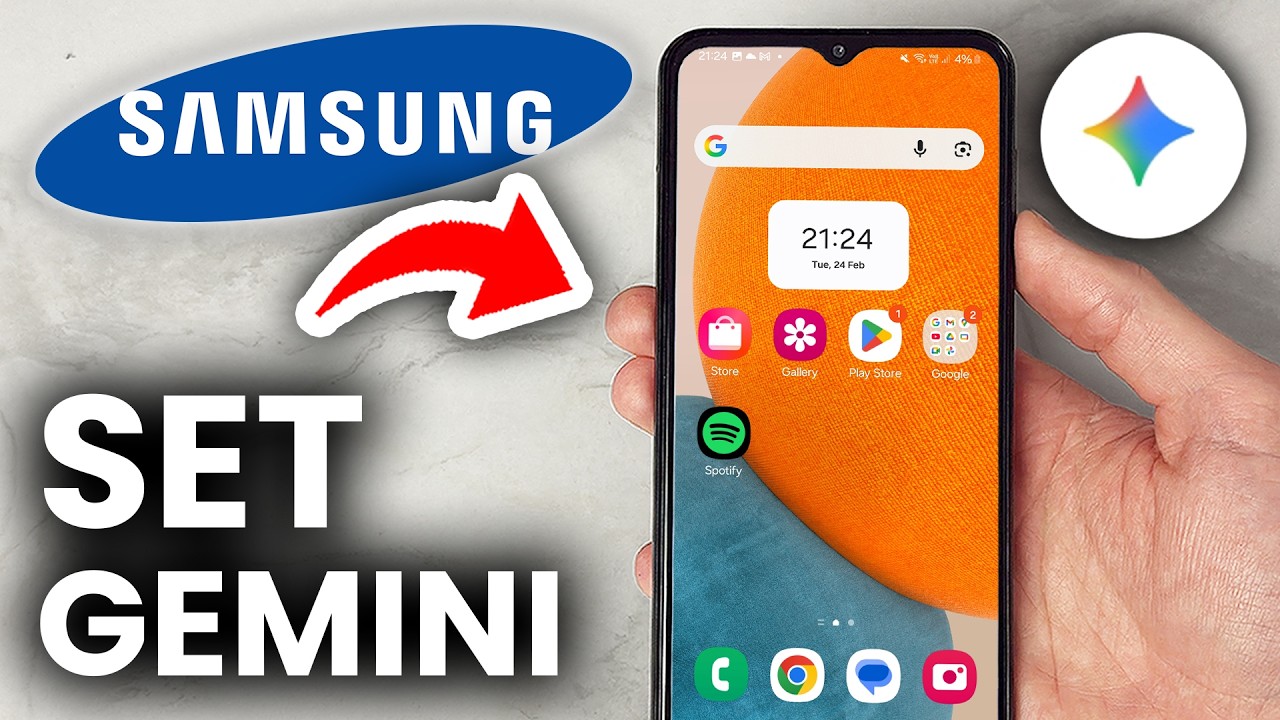How To Set Gemini As Voice Assistant On Samsung Phone - Step By Step ...