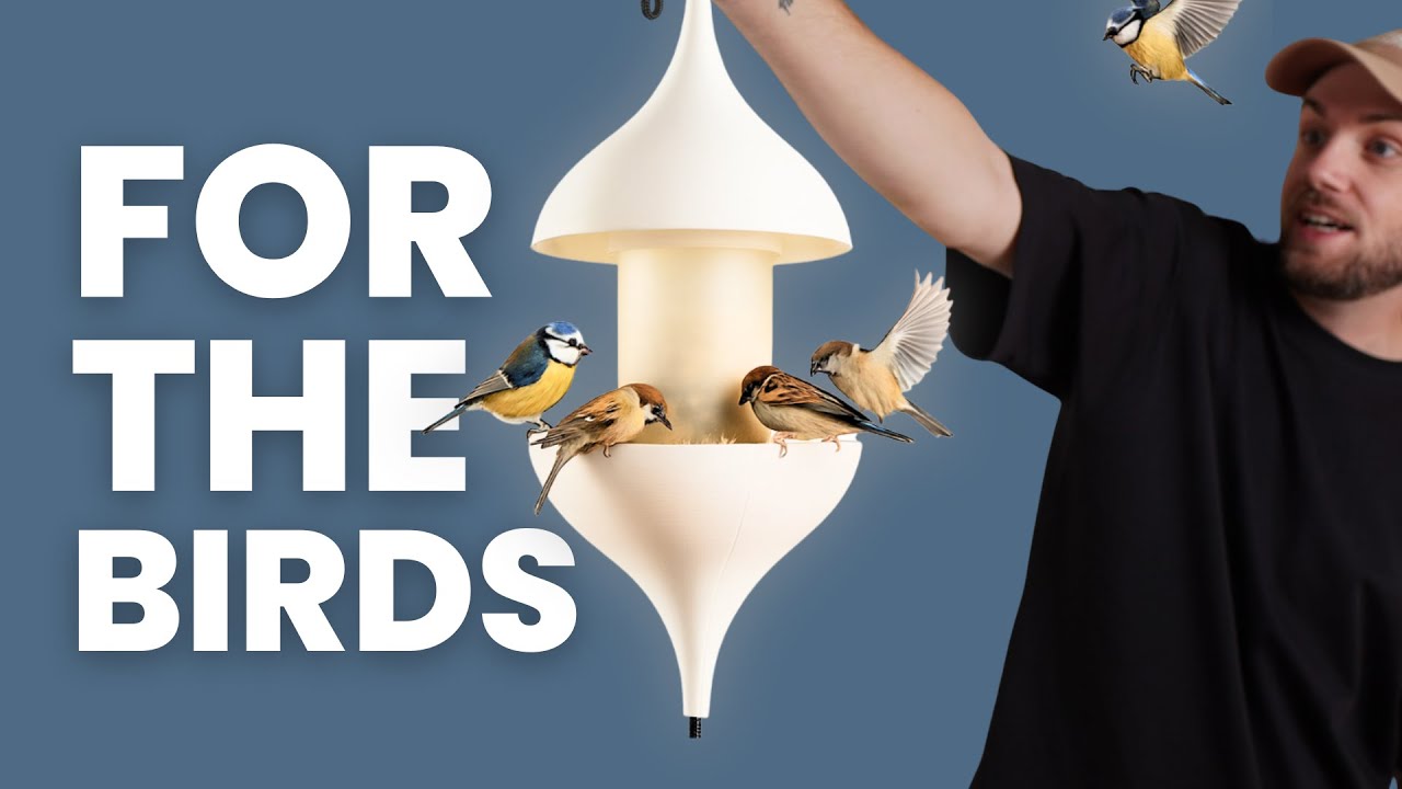 How I designed a bird feeder worth showing off - YouTube
