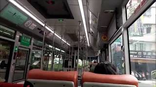 台北客運667路公車(板橋到台北最快速公車)行駛中山國中→中華路北站