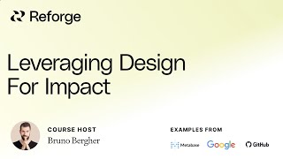 Leveraging Design for Impact with Bruno Bergher