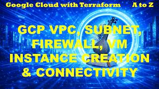 Google Cloud with Terraform A to Z | VPC, Subnets, Firewall Rules & VM Connectivity with GUI | R5a