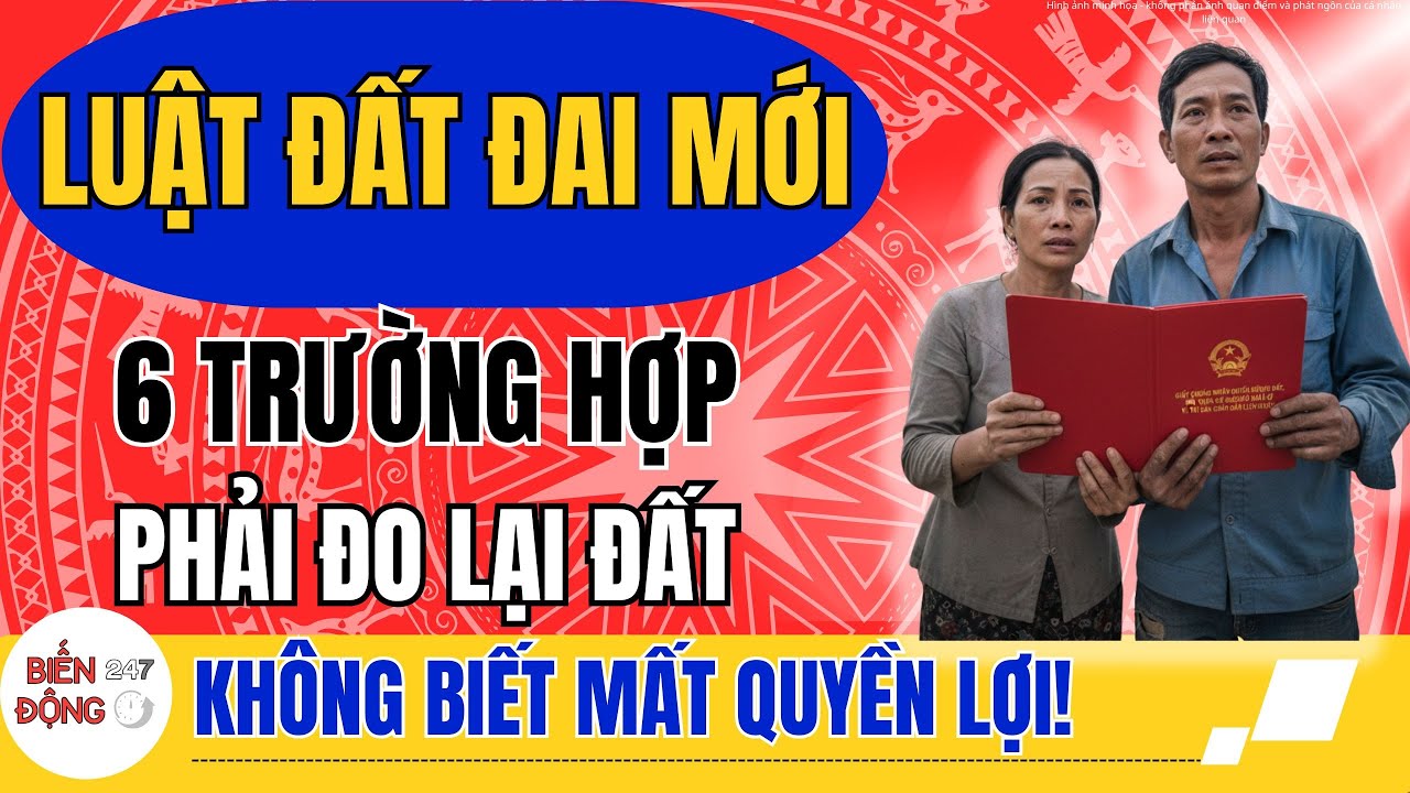 2026: 6 Trường Hợp Bắt Buộc Phải Đo Đạc Lại Đất – Người Dân Phải Biết Để Không Mất Quyền Lợi