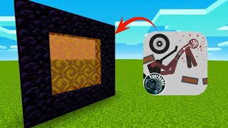 How To Make A Portal To The Stickman Dismounting in Minecraft!  screenshot 4
