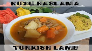 Kuzu Haslama Recipe | Authentic Turkish Lamb | Slow Cooked On the Bone Lamb | 2020 ❤️ 🍖😋