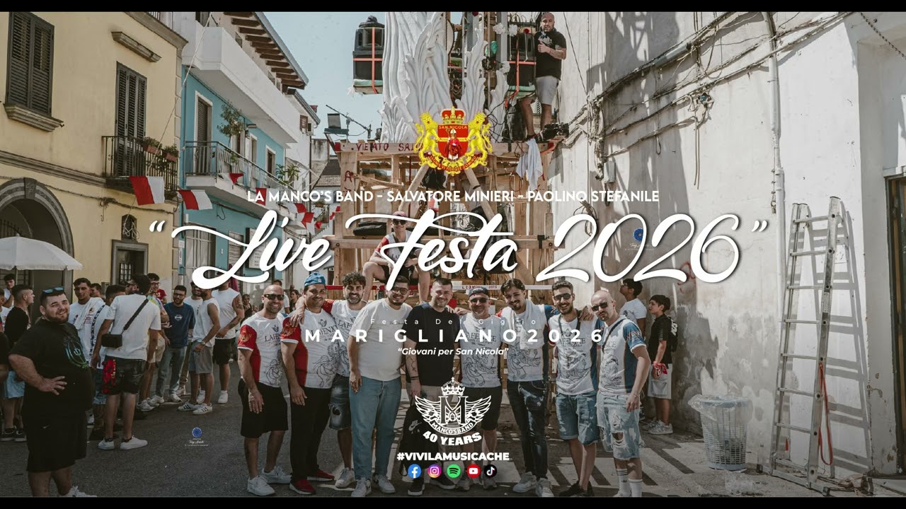 Festa dei Gigli Marigliano 2026 - Giovani per San Nicola 