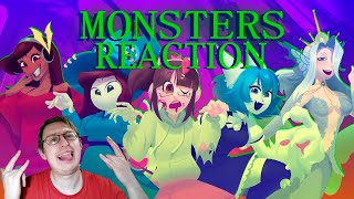 【Halloween Original Song】Monsters | OR3O | Реакция
