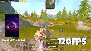 Lenovo legion tab 120fps PUBG test 🔥 | PUBG beast tab | Lenovo legion tab pubg test 🥵