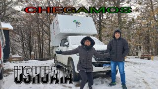 CHEGAMOS NO USHUAIA  DE CAMPER  MOTORHOME