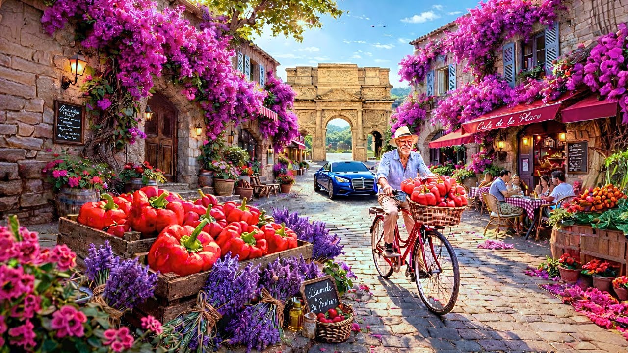 Скрытые жемчужины Франции 🇫🇷 🍊 Оранж - город в сердце Прованса, не изменившийся за 2000 лет