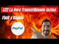 $22 La Hora Por Transcribir Textos ¡Sin Invertir! Como ganar dinero por internet [2020] ✅