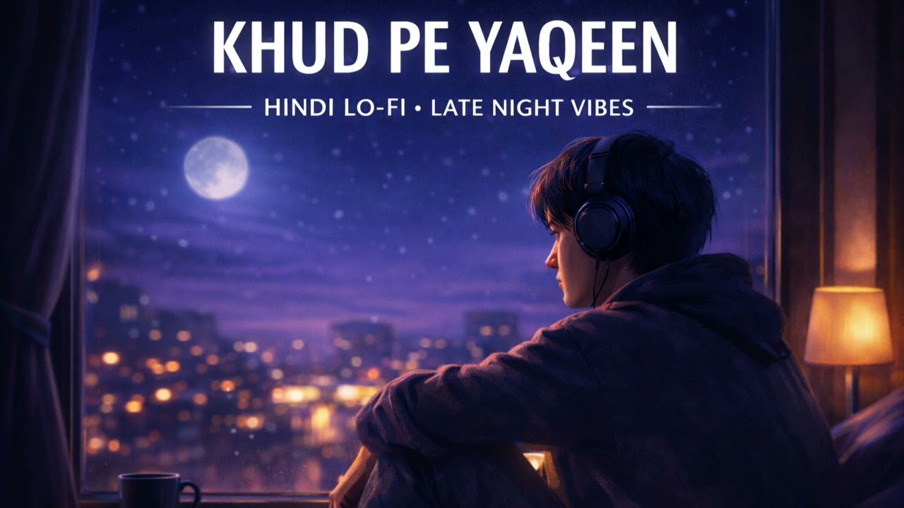 Khud Pe Yaqeen – Hindi Lo-Fi Motivational Song | Late Night Calm Vibes | Self Belief Music