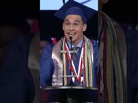Why He Regretted Being The Best Of His Class This Graduation Speech Hits Different