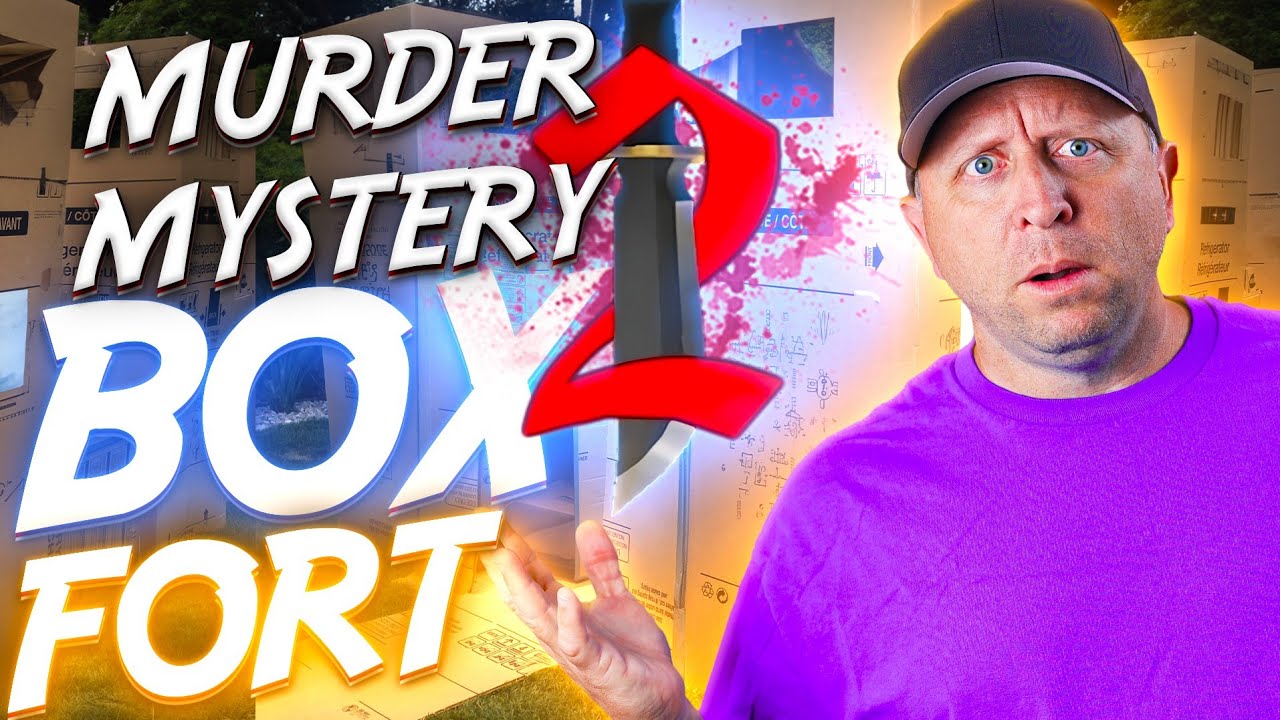 Box Fort Game Roblox Murder Mystery In Real Life Thumbs Up Family Youtube - roblox family murder videos