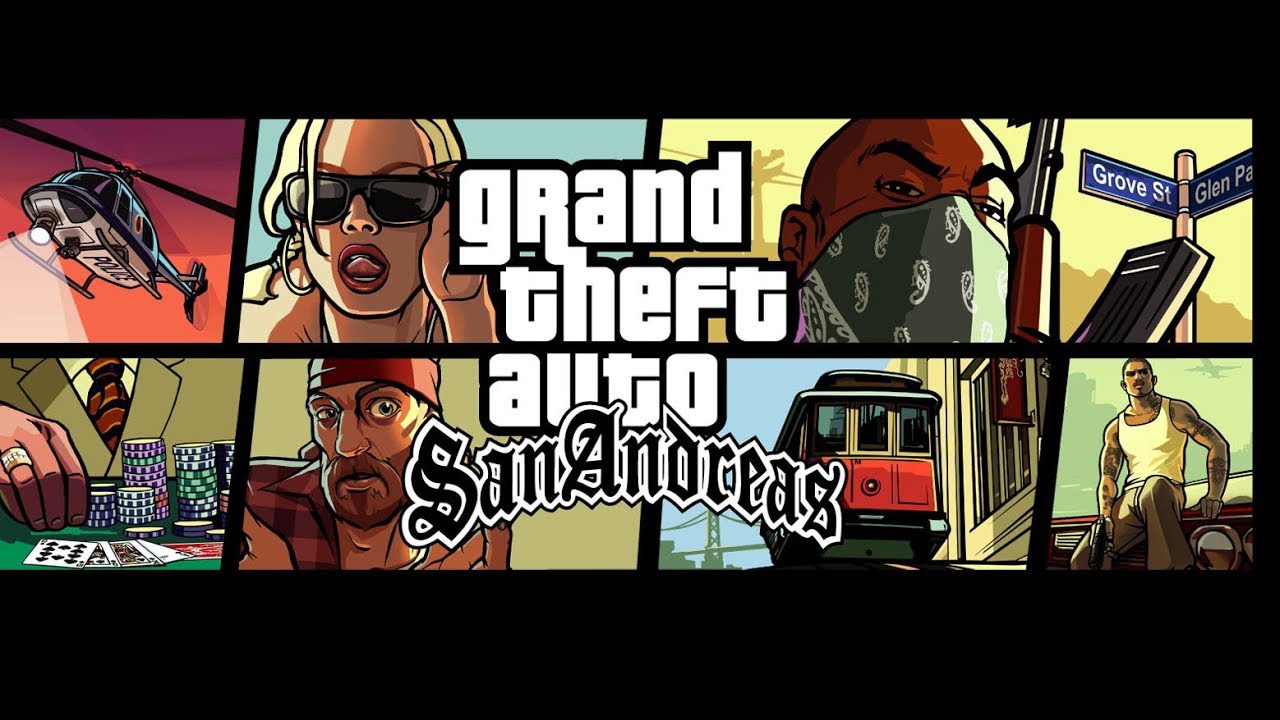 GTA San Andreas PAL on PCSX2 (Software Render)