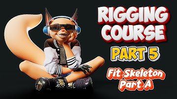 Rigging with Advanced Skeleton - Part 5 - Assembling Fit Skeleton Part A