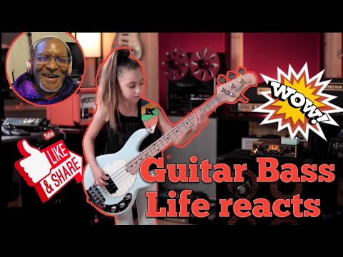 Guitar Bass Life reacts to EllenPlaysBass