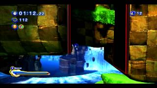 Sonic Generations 1280x720 Fraps Recording Speed Test (dark, wide)