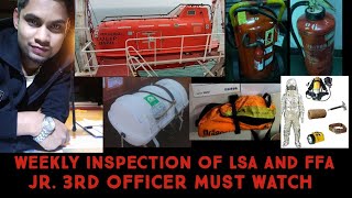 Famous 3RD OFFICER JOB. WEEKLY INSPECTION OF LSA AND FFA ONBOARD SHIP. JUNIOR OFFICER MUST WATCH Net Worth