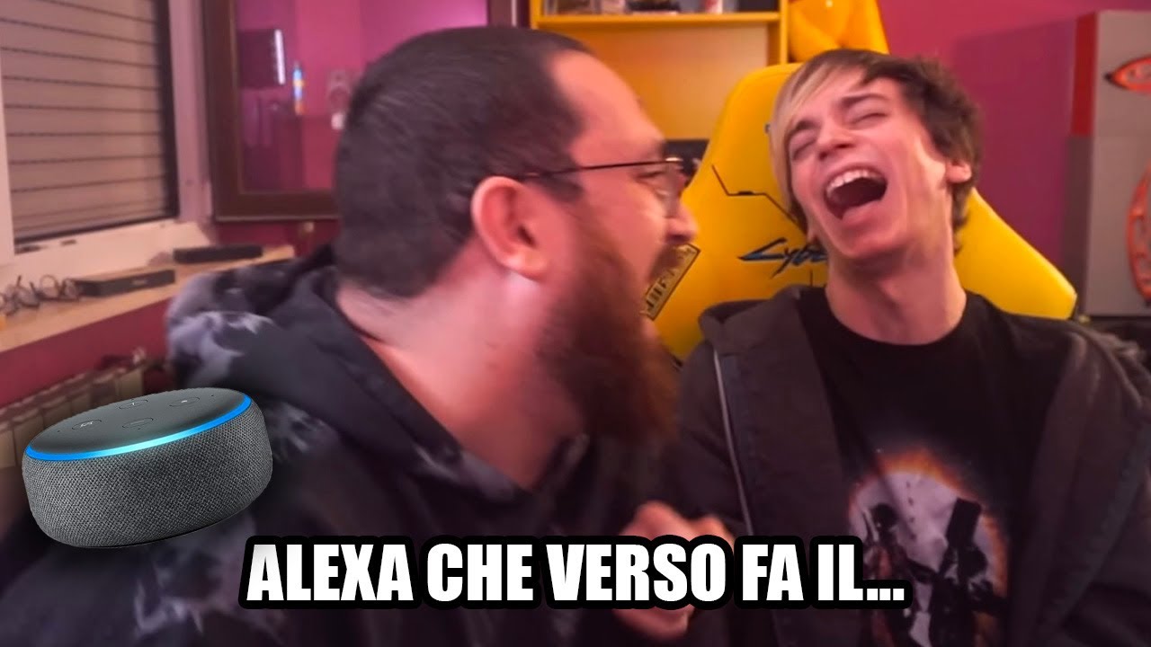 Sdrumox e Marco si divertono con Alexa
