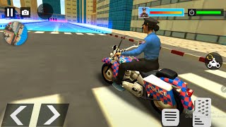 Police Moto Bike Chase Crime Shooting Games - #5 Android GamePlay On PC screenshot 4